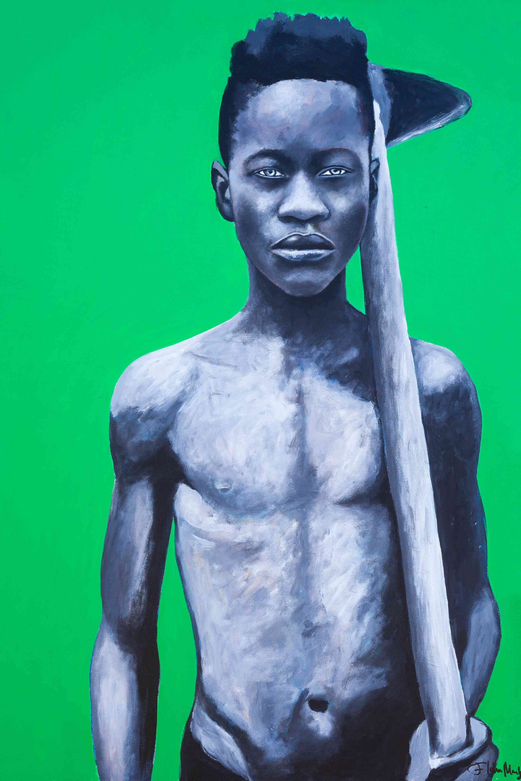 Boy With A Hoe - Archival Print